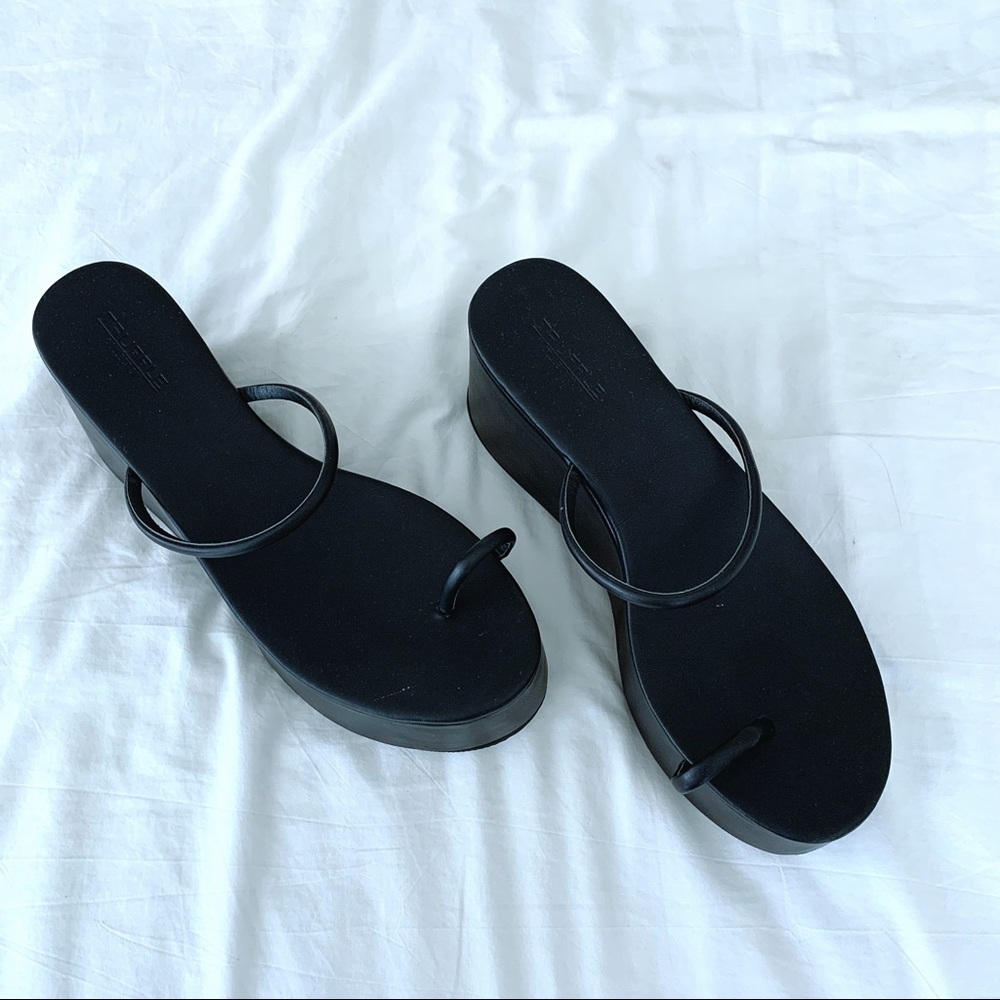 NASTY GAL PLATFORM SANDALS - Picture 2 of 3